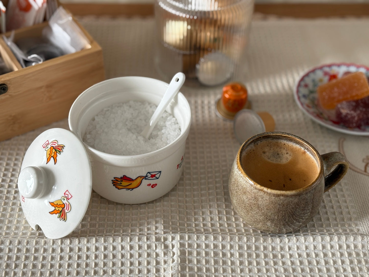 Sucrier en céramique