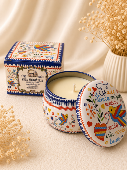 Bougie portugaise décorative
