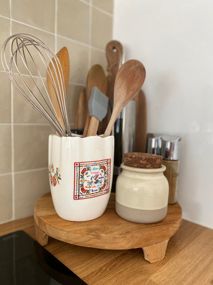 Pot à ustensiles en céramique