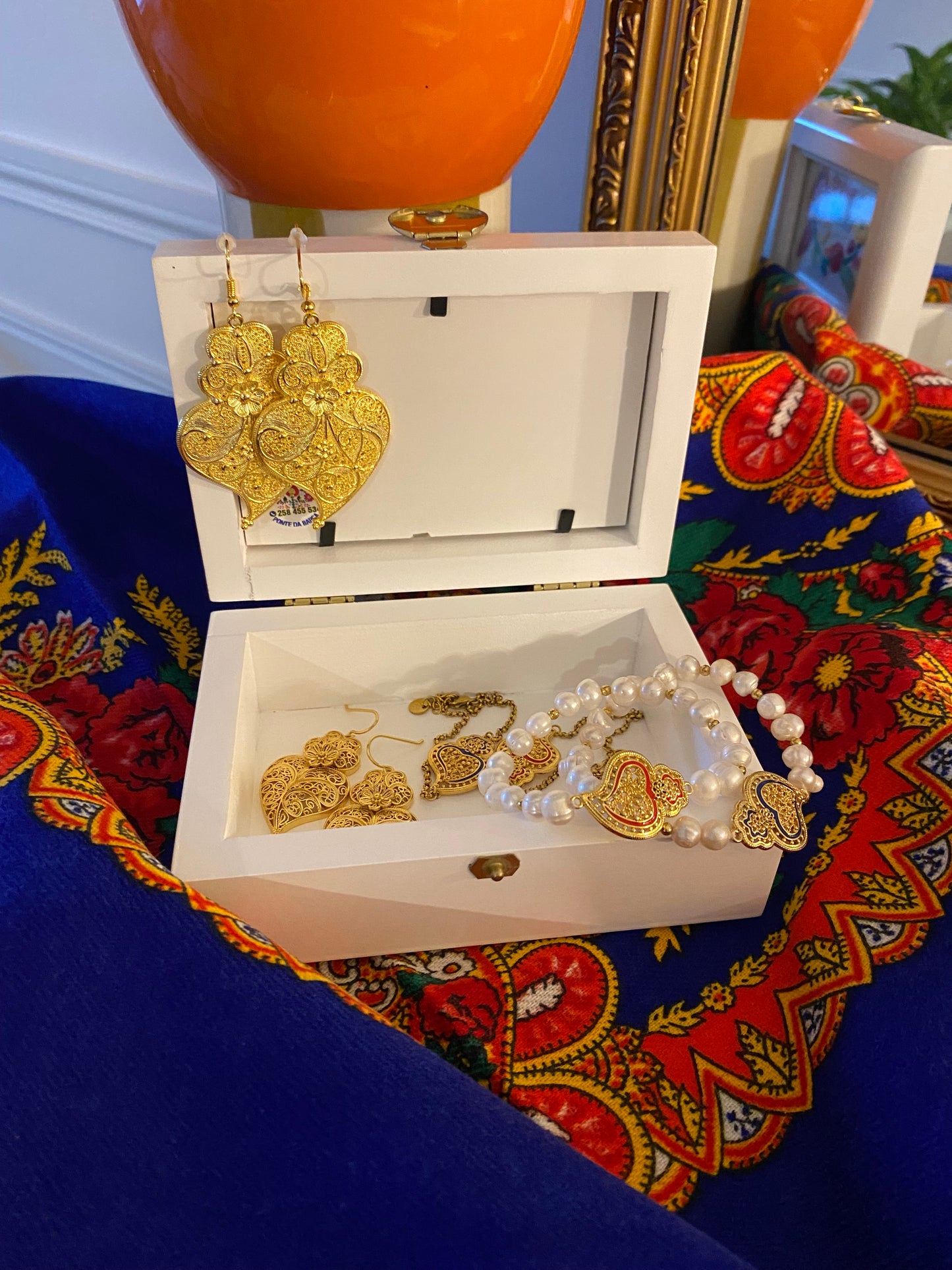 Boite à bijoux décorative