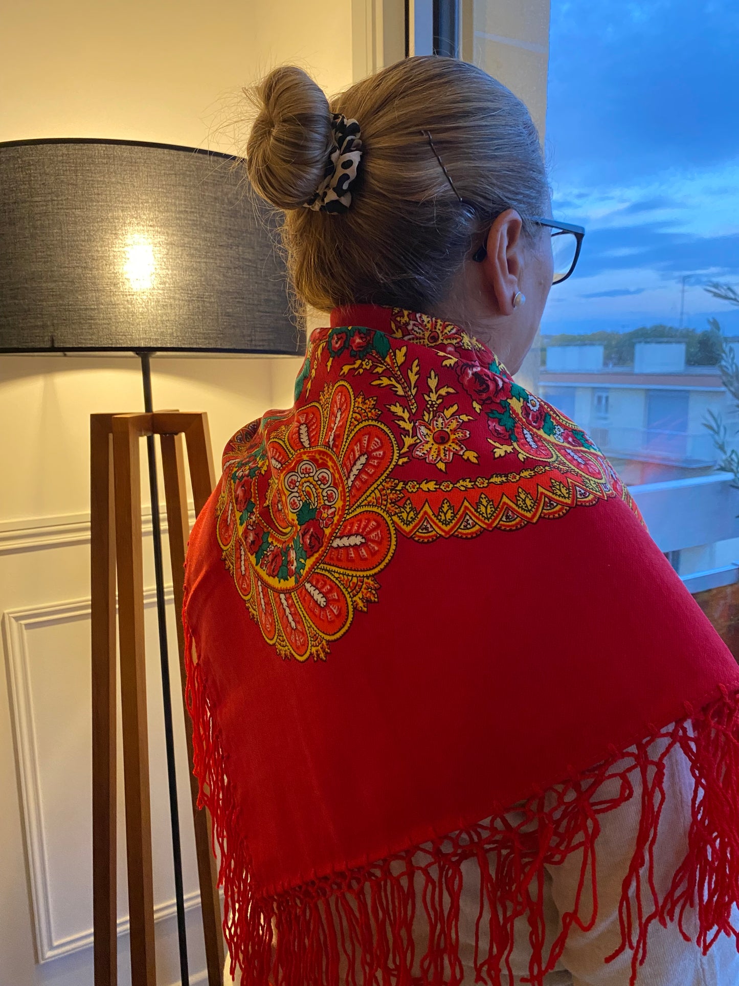 Écharpe folklorique portugaise