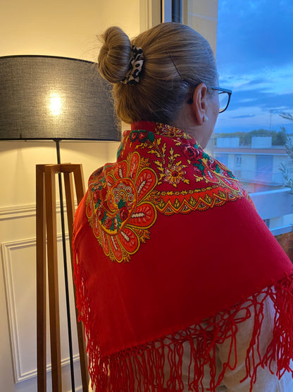 Écharpe folklorique portugaise