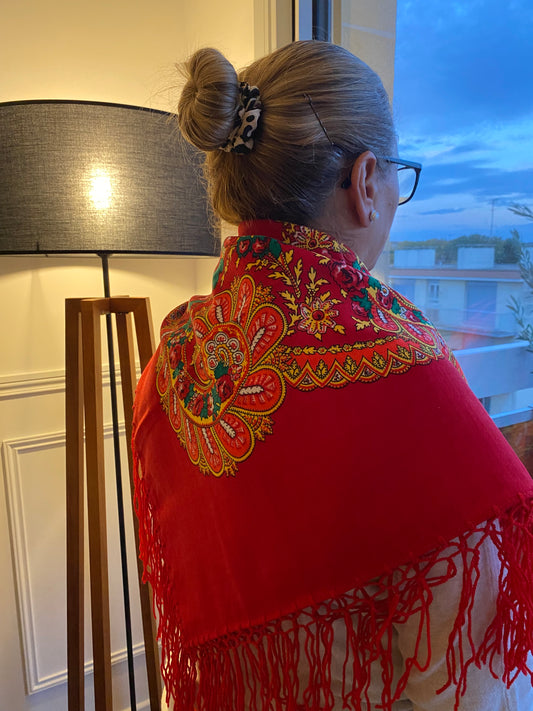 Écharpe folklorique portugaise